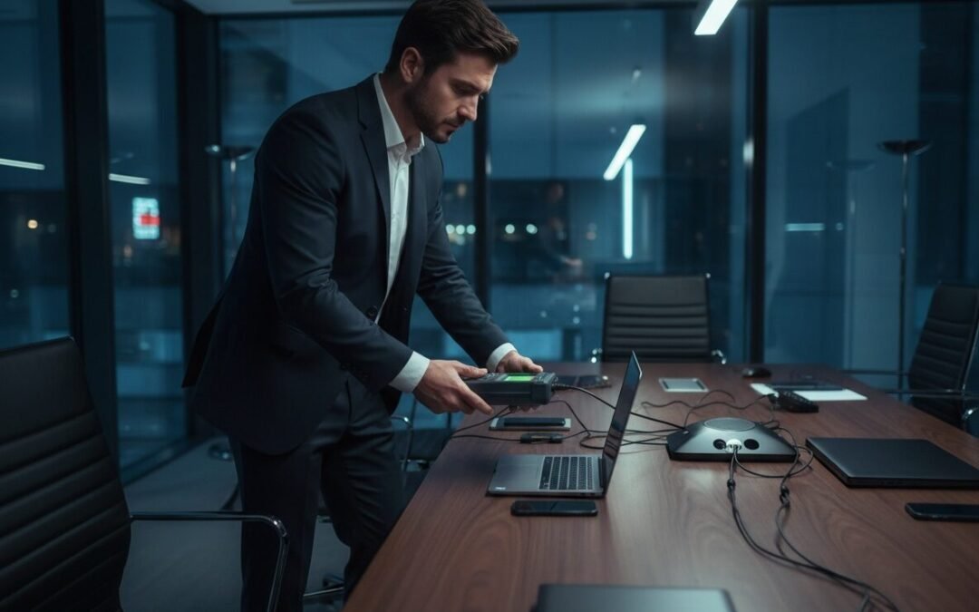 Quando richiedere una bonifica da microspie in azienda e perché è decisivo