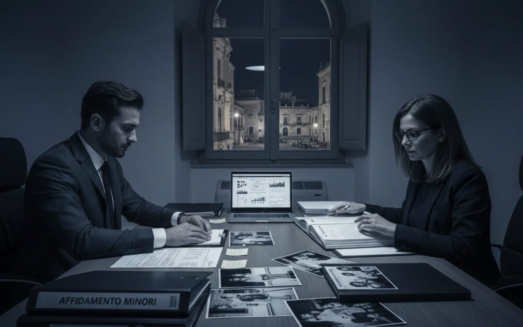 Indagini su affidamento minori a Lecce a supporto dell’avvocato di famiglia